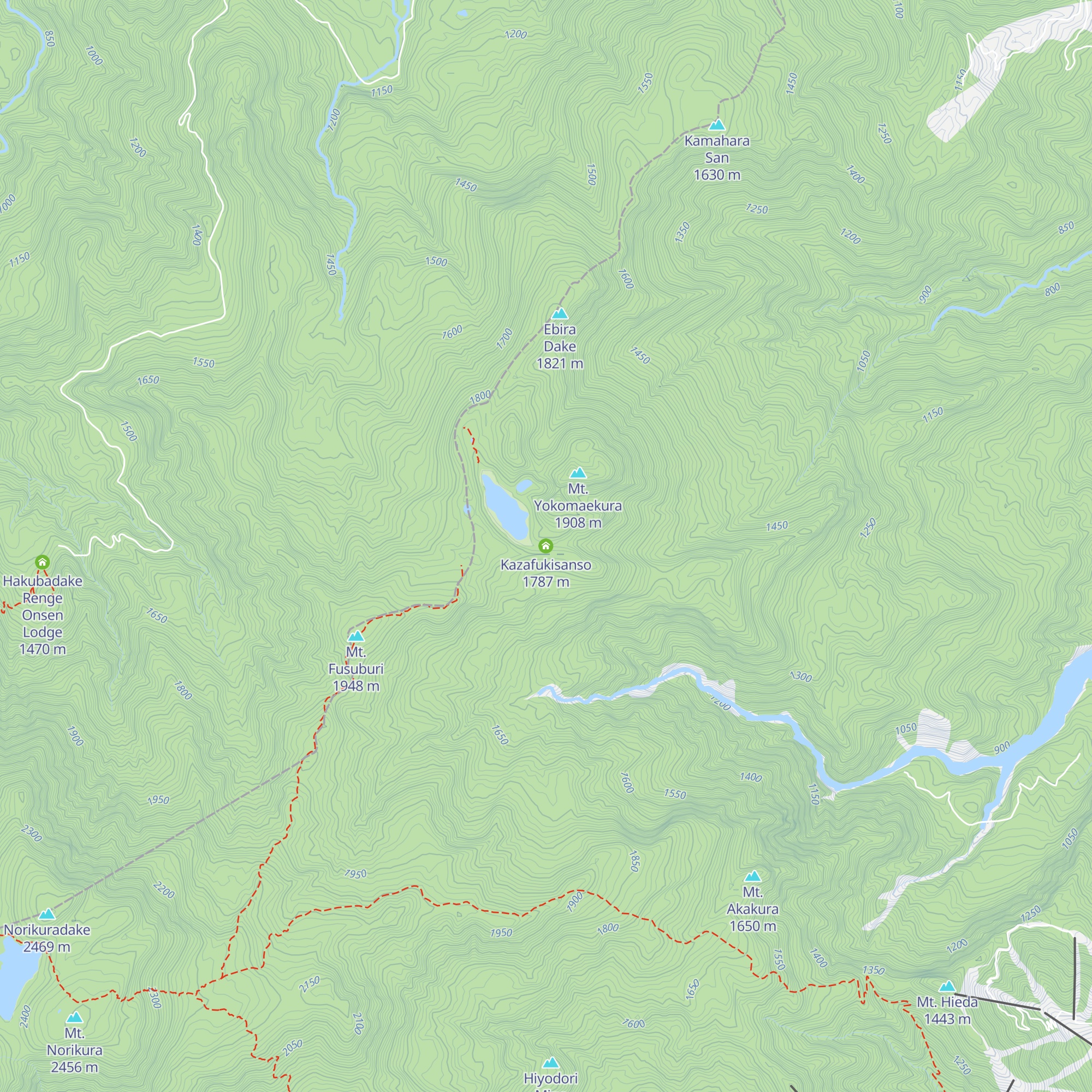 Kazafukisanso map