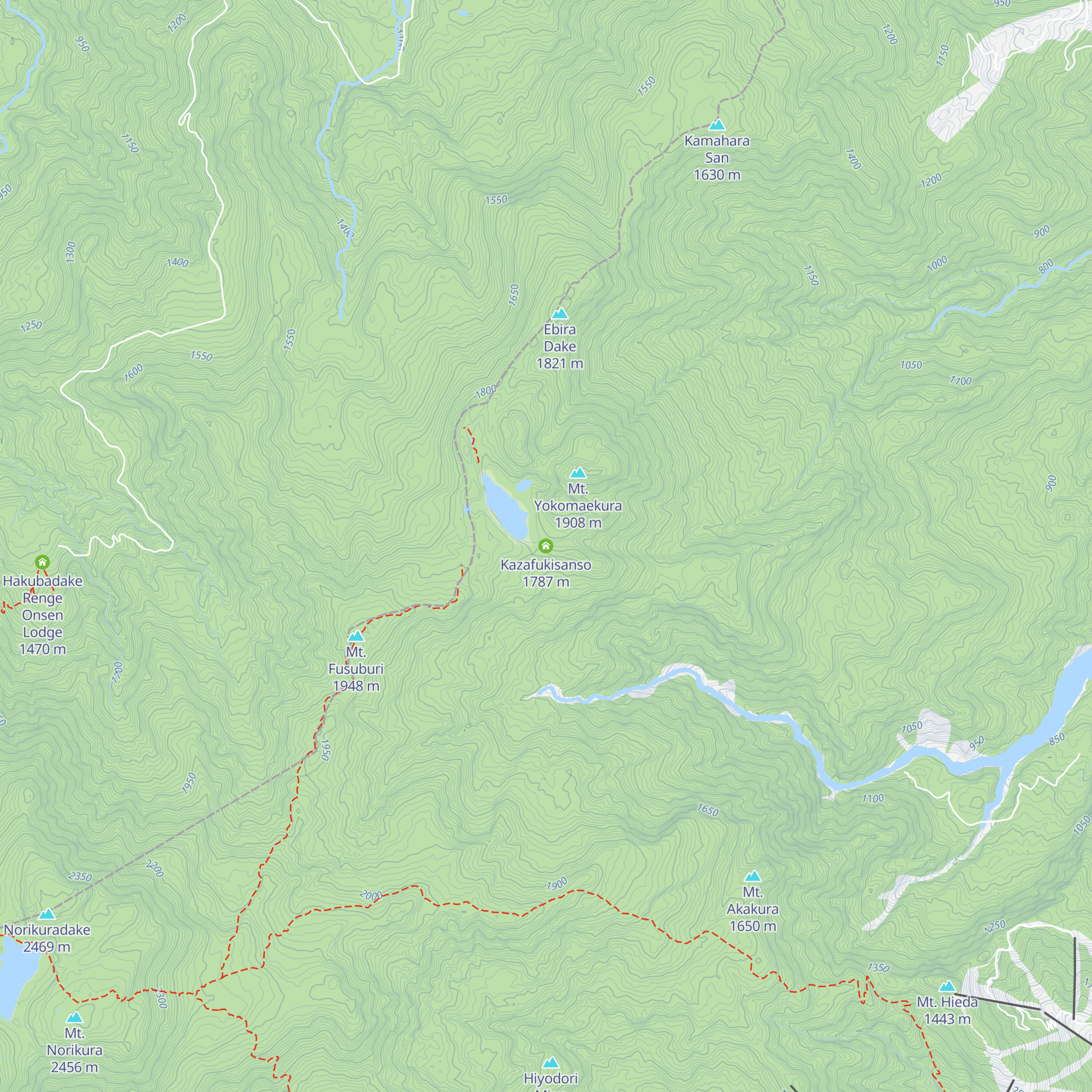 Kazafukisanso map
