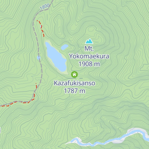 Map of Kazafukisanso
