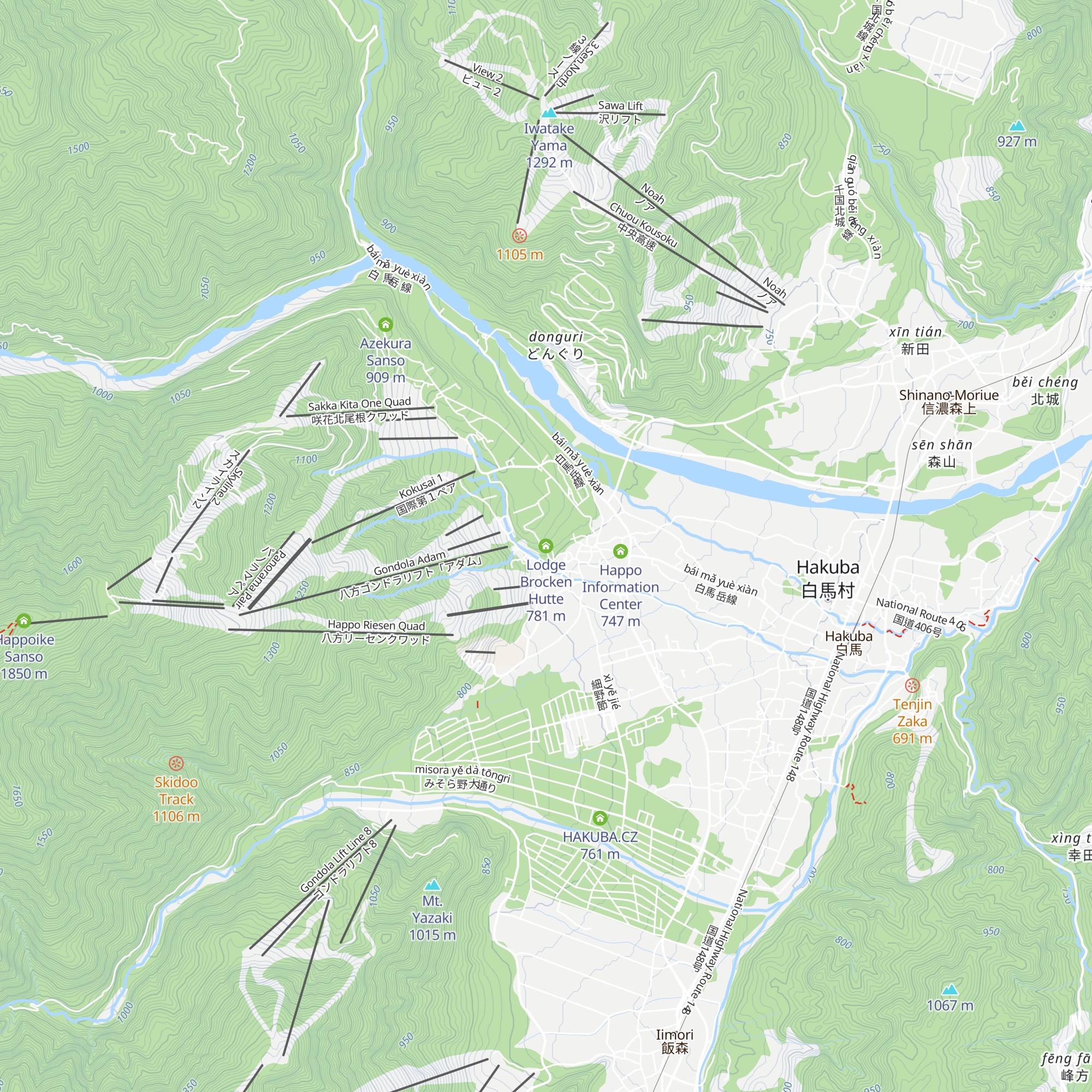 Lodge Brocken Hutte map