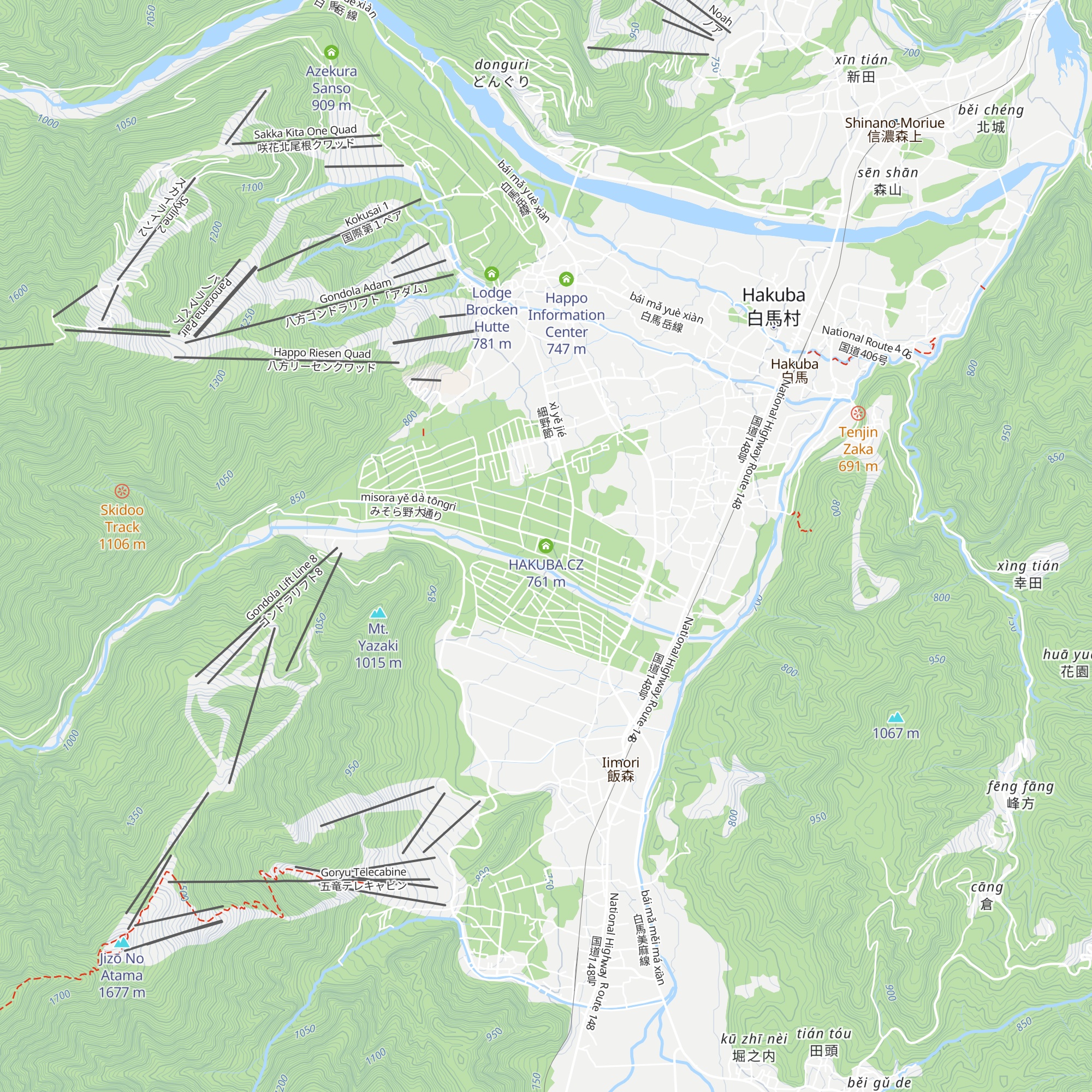 HAKUBA.CZ map