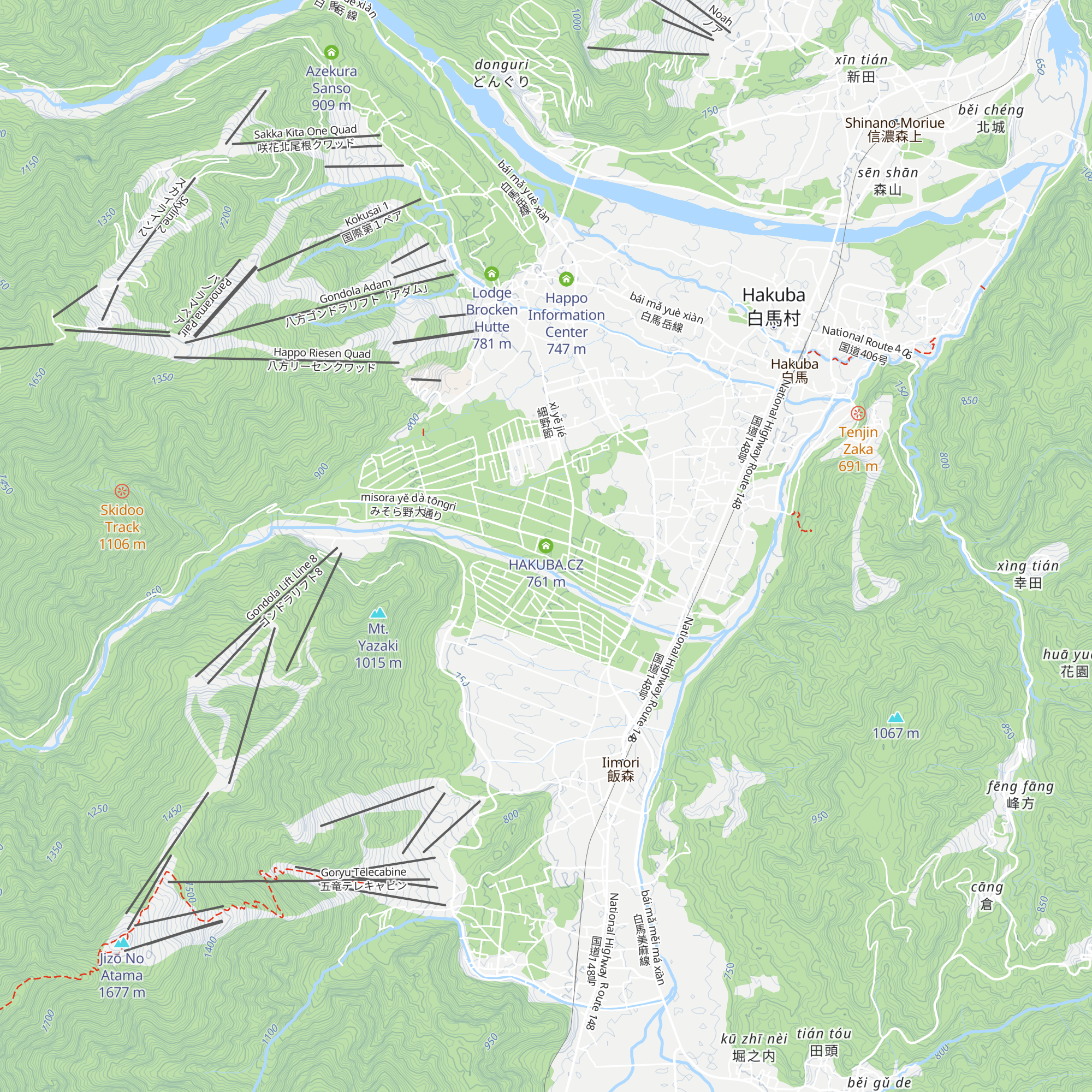 HAKUBA.CZ map