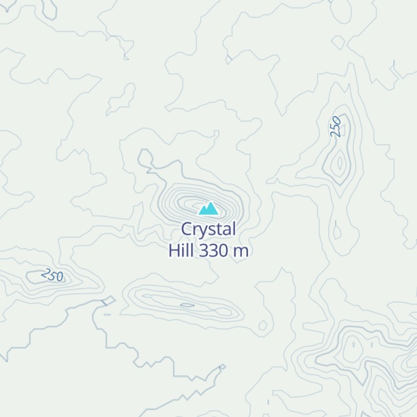 Map of Crystal Hill