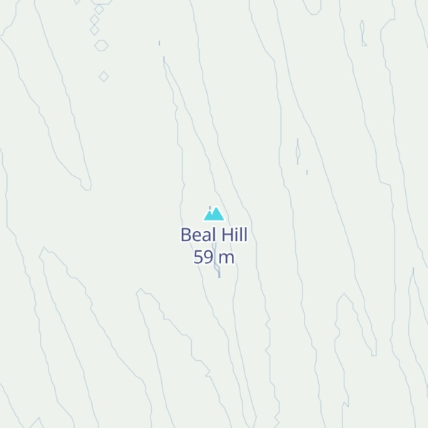 Map of Beal Hill