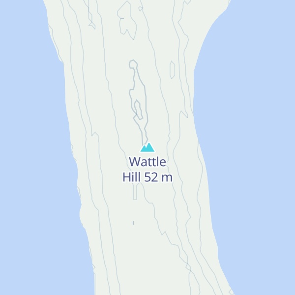 Map of Wattle Hill