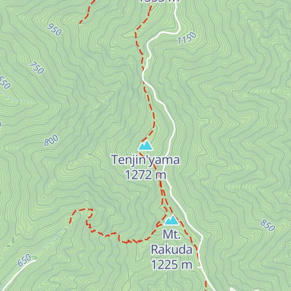 Map of Tenjin'yama