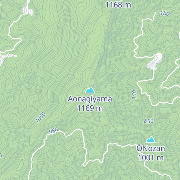 Map of Aonagiyama