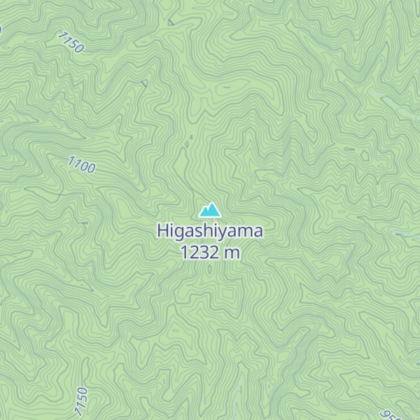 Map of Higashiyama