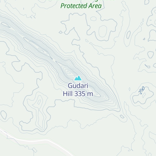 Map of Gudari Hill