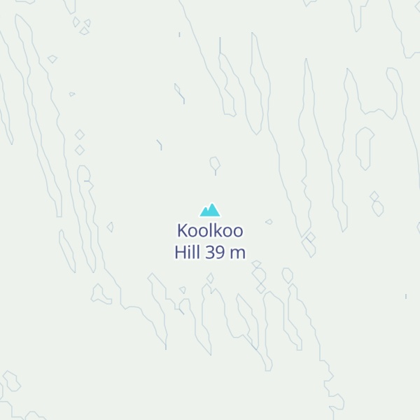 Map of Koolkoo Hill