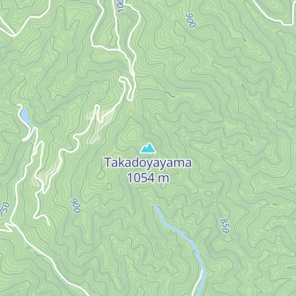 Map of Takadoyayama