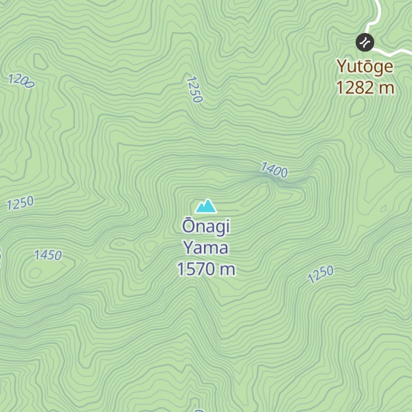 Map of Ōnagi Yama