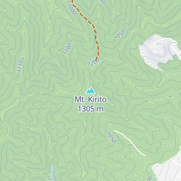 Map of Mt. Kirito