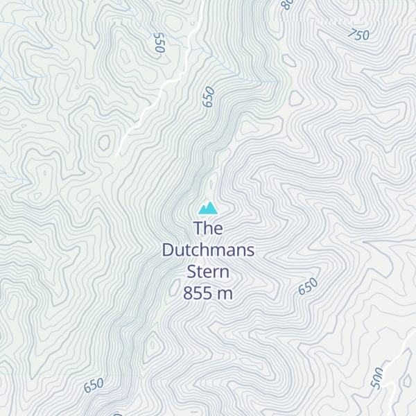 Map of The Dutchmans Stern
