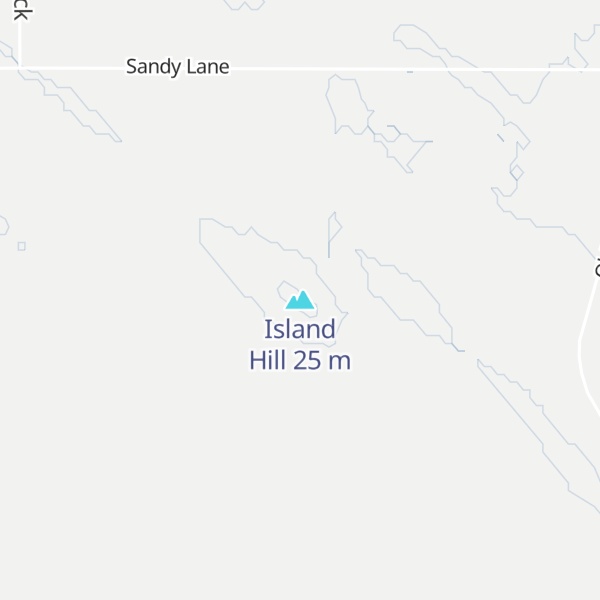 Map of Island Hill