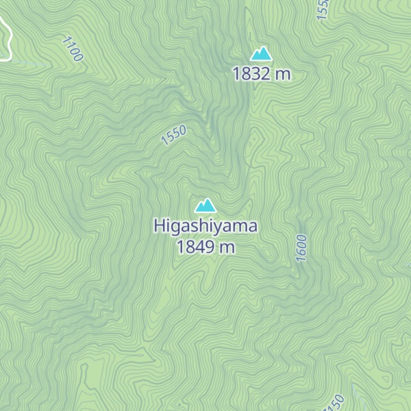 Map of Higashiyama
