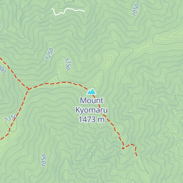 Map of Mount Kyomaru