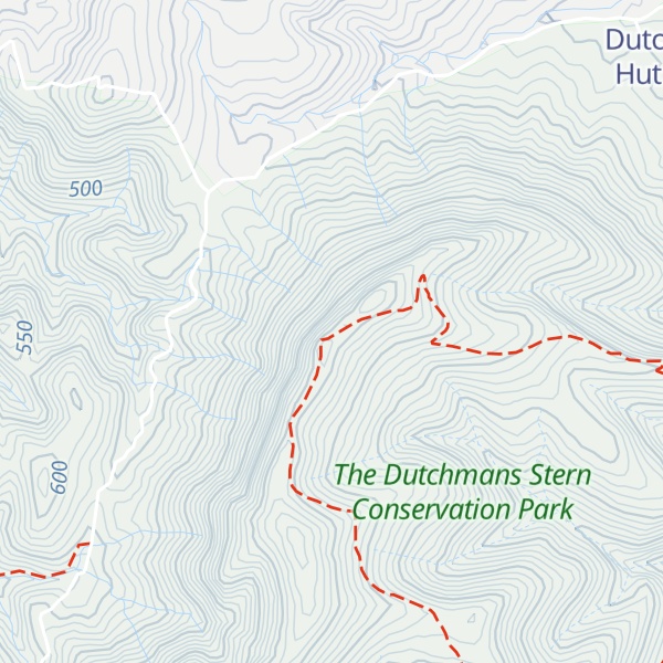 Map of Dutchmans Stern