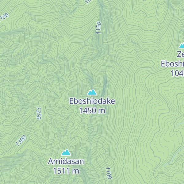 Map of Eboshiodake