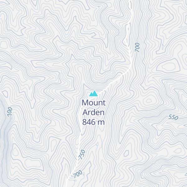 Map of Mount Arden