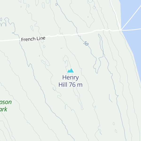 Map of Henry Hill