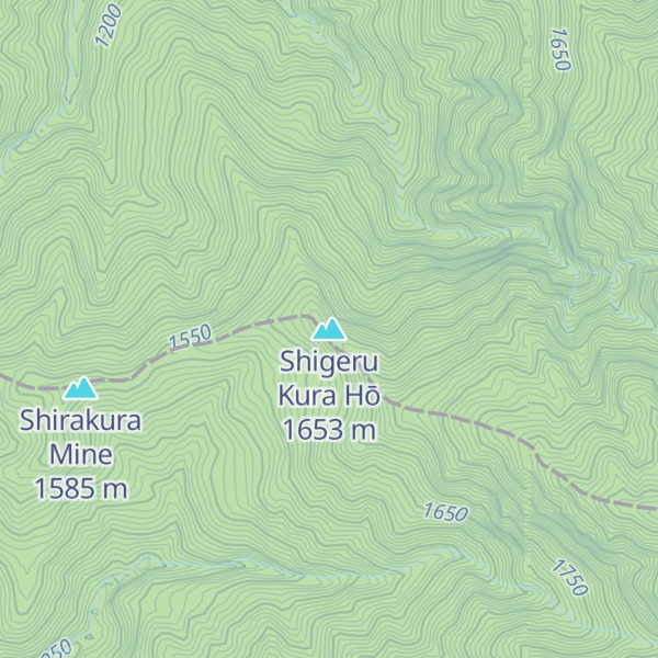 Map of Shigeru Kura Hō