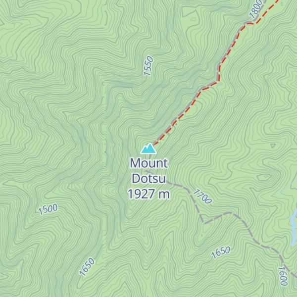 Map of Mount Dotsu