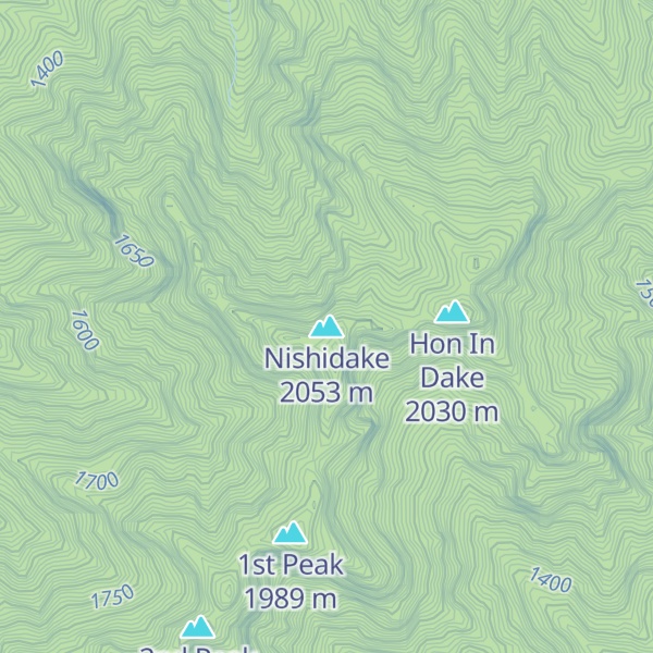 Map of Nishidake