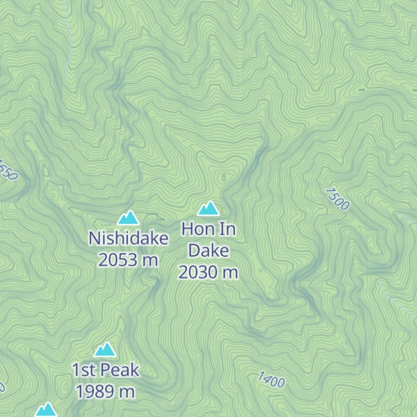 Map of Hon In Dake