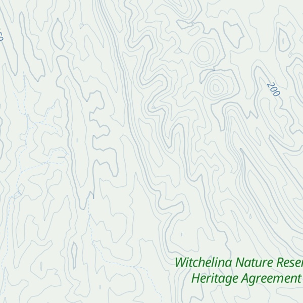 Map of Twenty Mile Hill