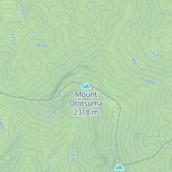 Map of Mount Ototsuma