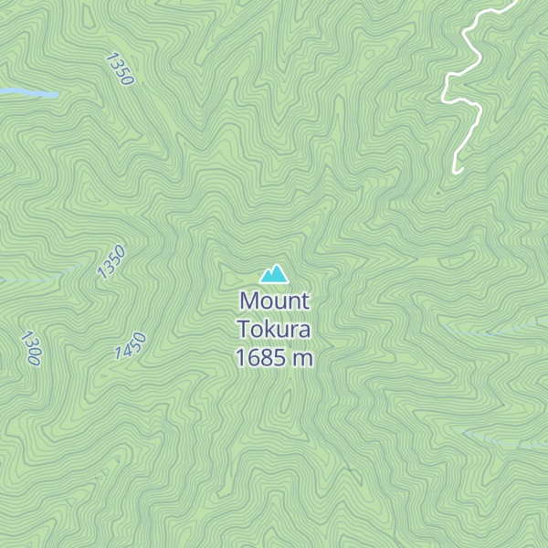 Map of Mount Tokura
