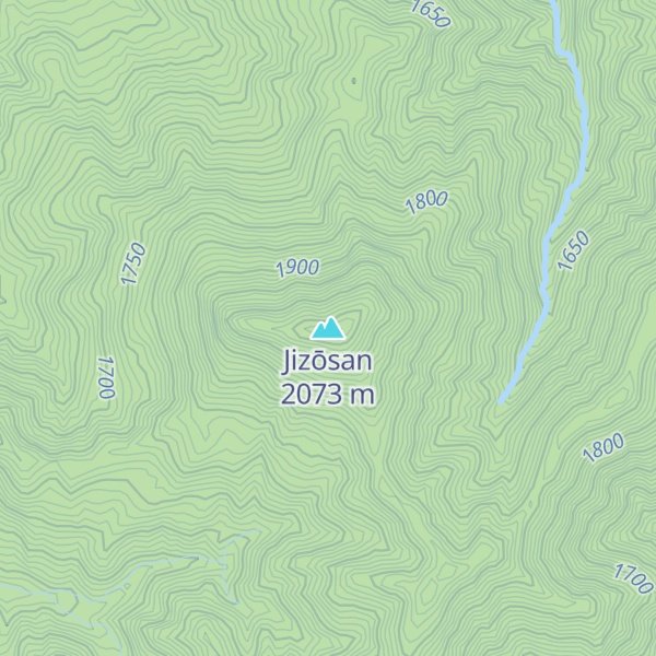 Map of Jizōsan
