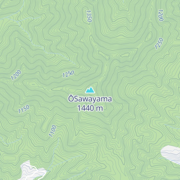 Map of ŌSawayama