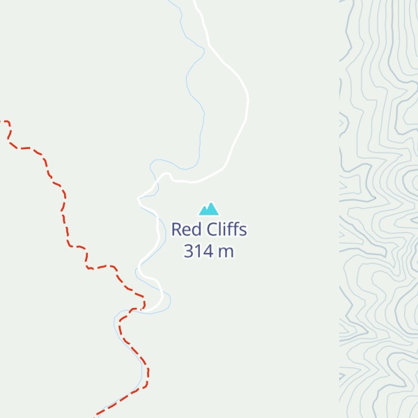 Map of Red Cliffs