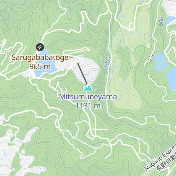 Map of Mitsumuneyama
