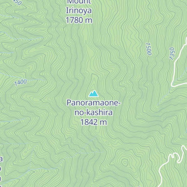 Map of Panoramaone-no-kashira