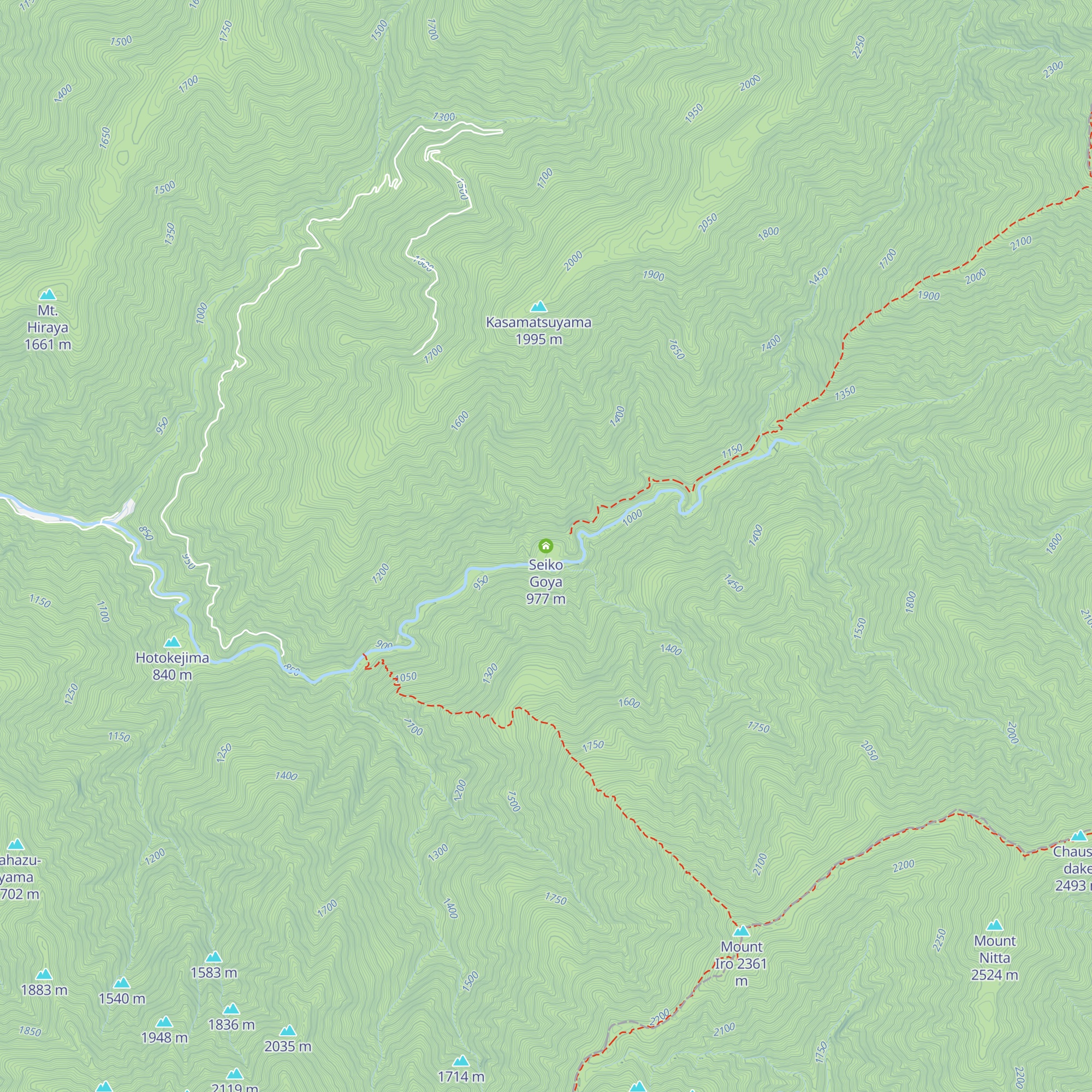 Seiko Goya map