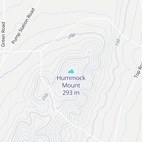 Map of Hummock Mount