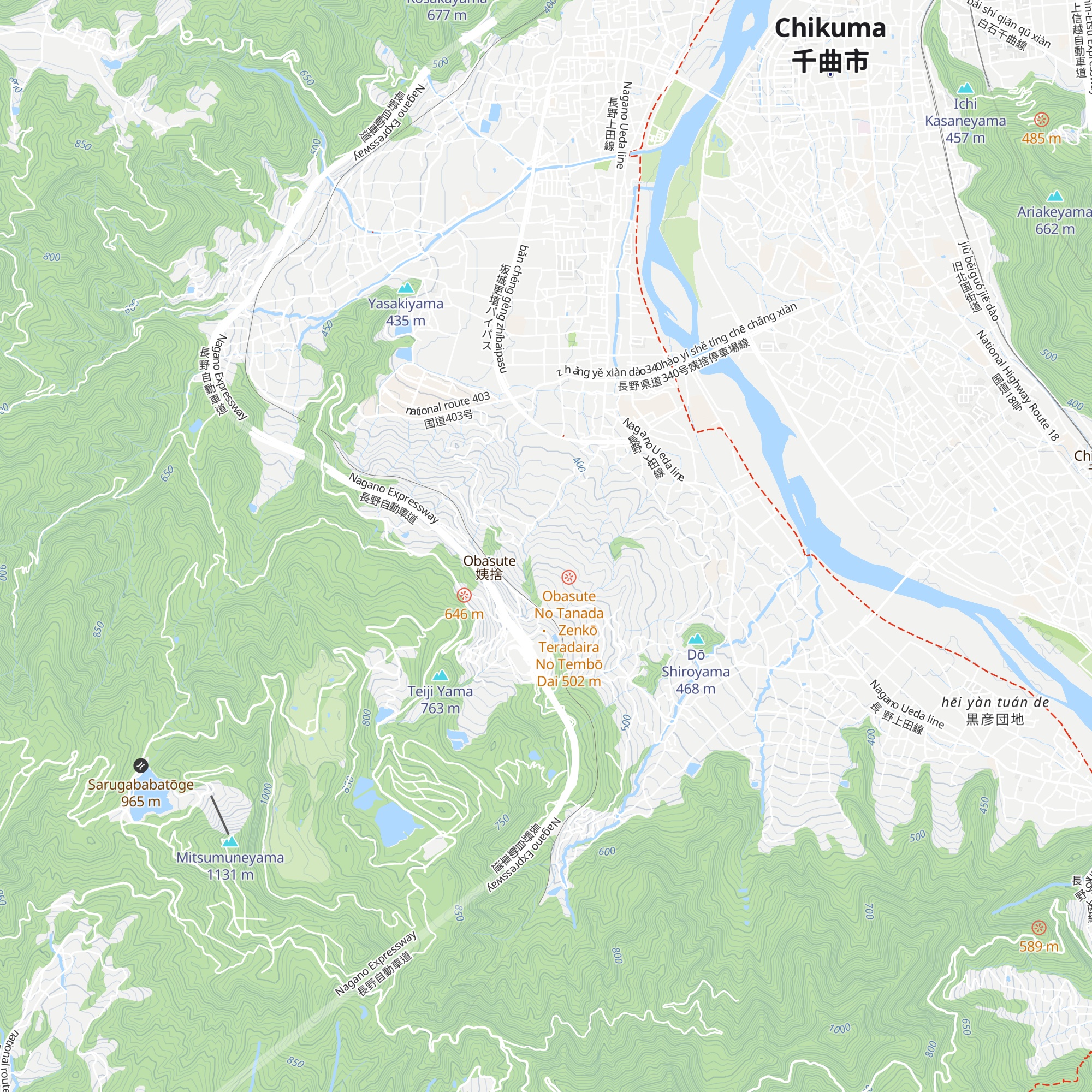 Mei Seki En map