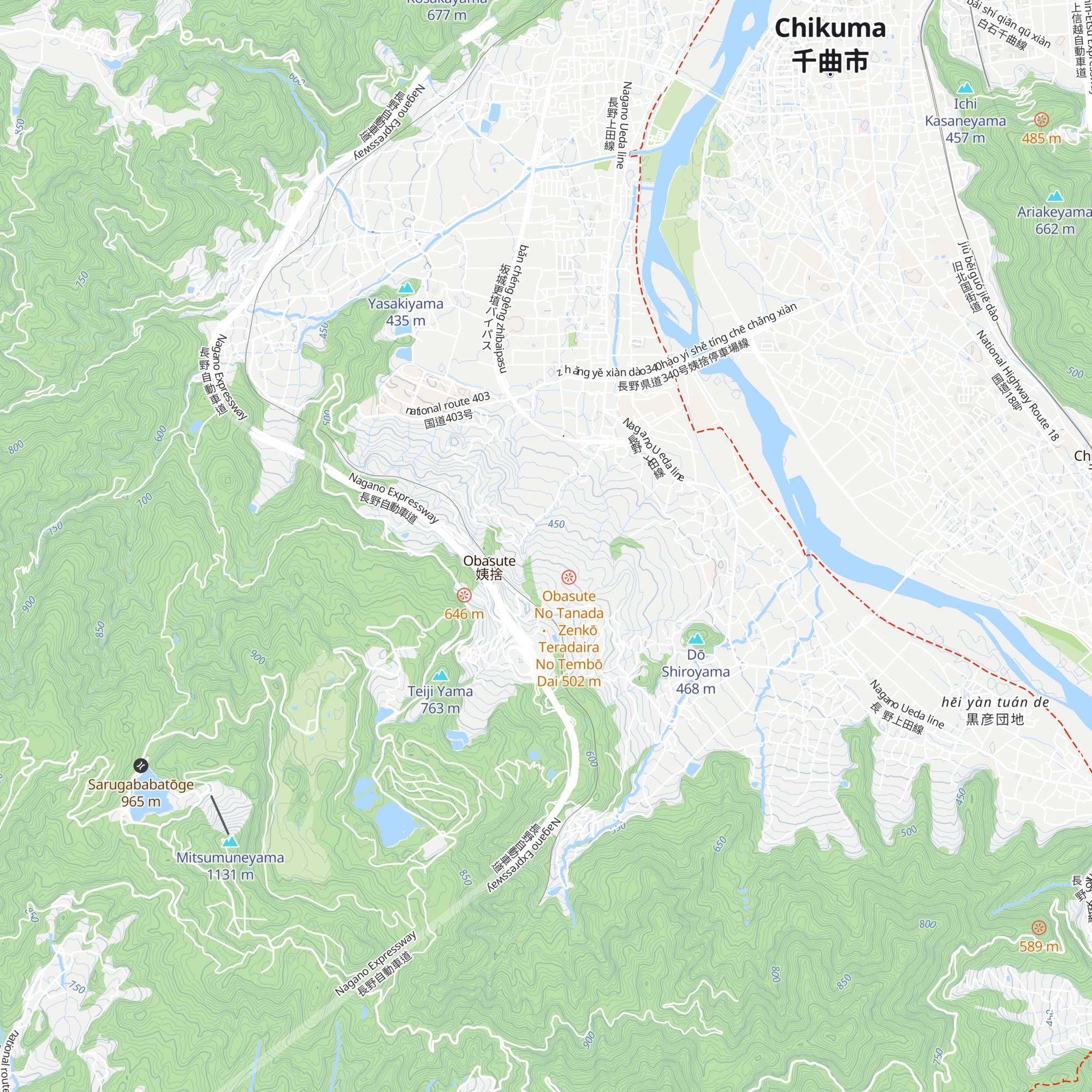 Mei Seki En map