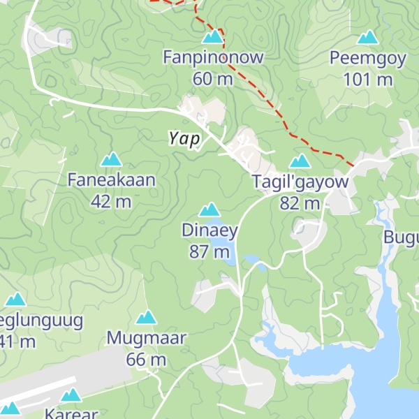 Map of Dinaey