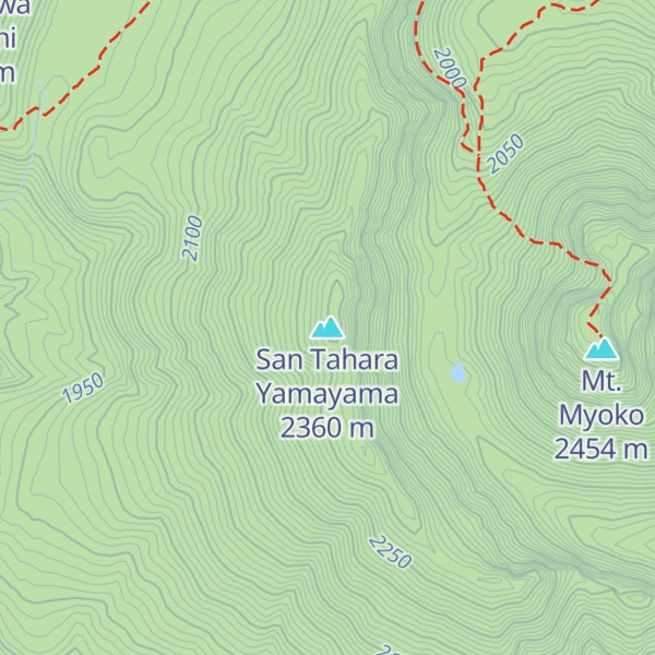 Map of San Tahara Yamayama