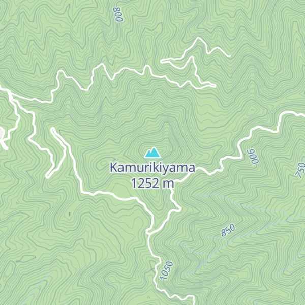 Map of Kamurikiyama