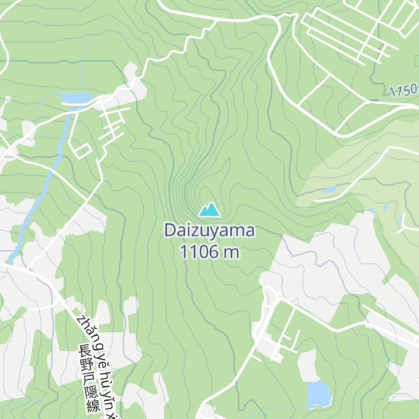Map of Daizuyama