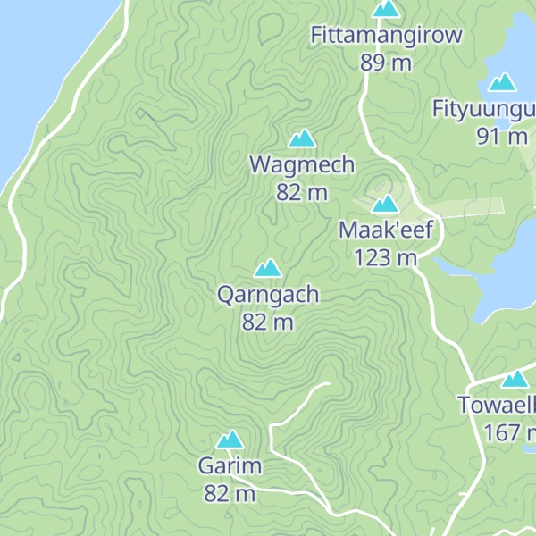 Map of Qarngach