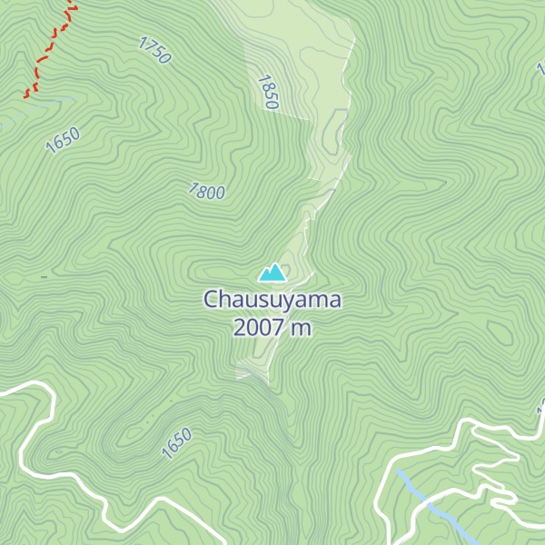 Map of Chausuyama