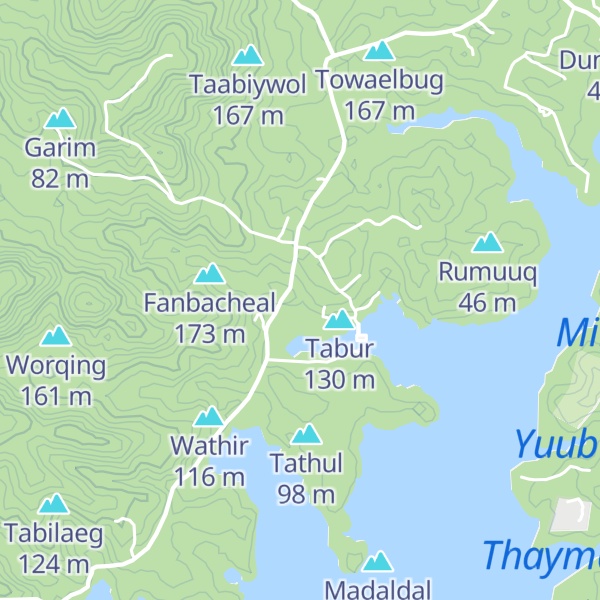 Map of Wunuun