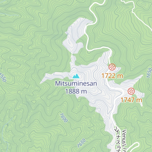 Map of Mitsuminesan