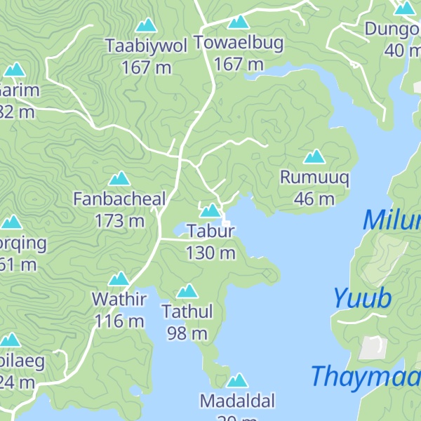 Map of Tabur